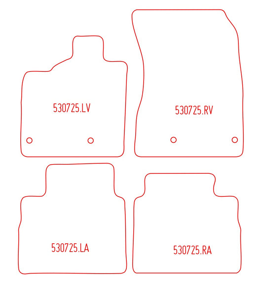Automatten Nissan X-trail (2021-Heden)