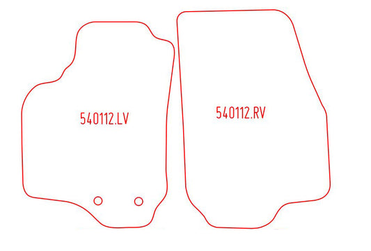 Automatten Opel Astra G (2000-2006)