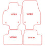 Automatten Opel Astra H 4 deurs sedan / Astra H hatchback / Astra H stationwagon / Astra H (GTC) coupe / Astra H TwinTop cabriolet (2007-2009)