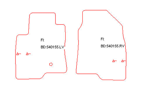 Automatten Opel Antara (2006-2015)
