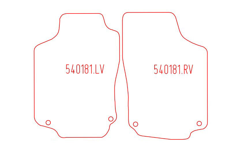 Automatten Opel Combo C Tour (2001-2011)