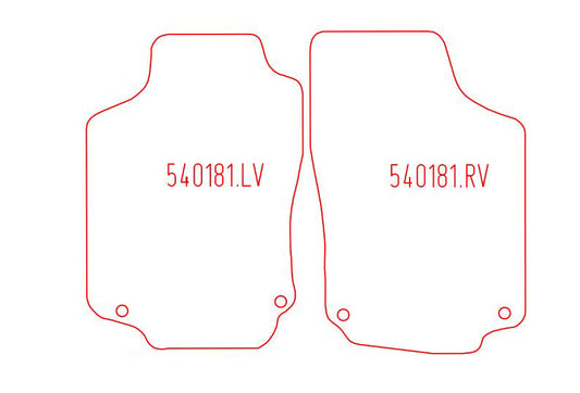 Automatten Opel Combo C Tour (2001-2011)