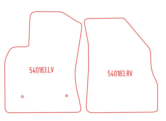 Automatten Opel Combo D (2012-2018)