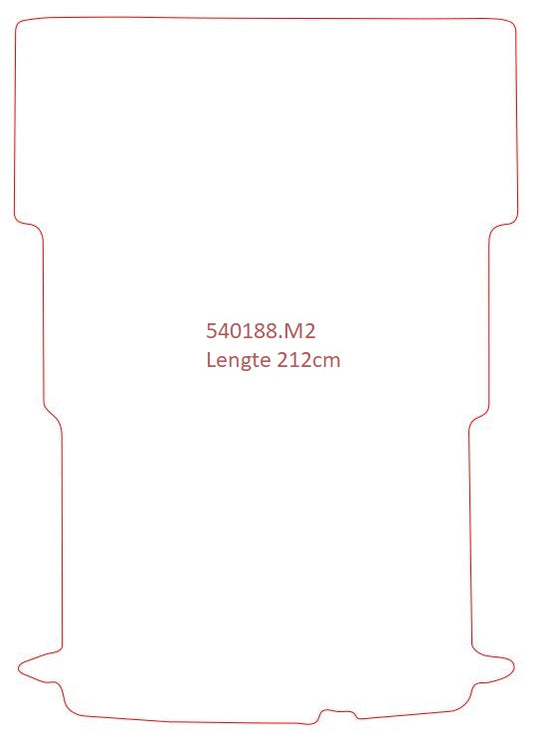 Laadvloermat Fiat Doblo (2010-2022)