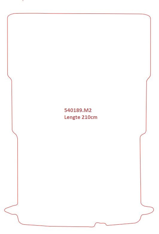 Laadvloermat Fiat Doblo (2010-2022)