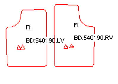 Automatten Opel Corsa A hatchback / Corsa A (TR)  sedan / Corsa A (TR) sedan (1985-1987)