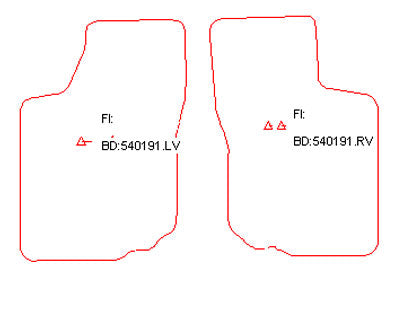 Automatten Opel Corsa B (1993-2000)