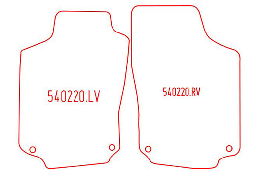 Automatten Opel Corsa C (2000-2006)