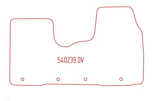 Automatten Opel Vivaro (B) Combi (2014-2019)