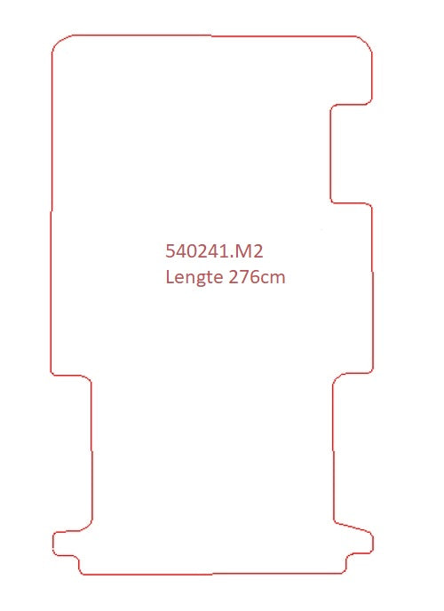Laadvloermat Renault Trafic (2001-2014)