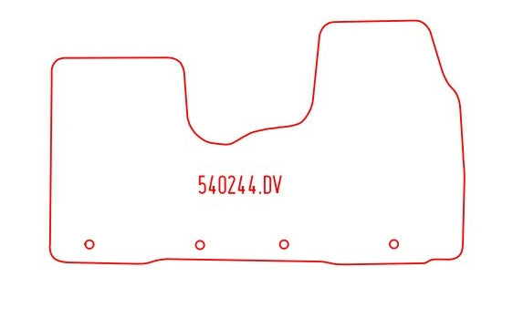 Automatten Opel Vivaro (B) Combi (2014-2019)