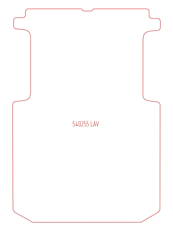 Laadvloermat Renault Trafic (2001-2014)