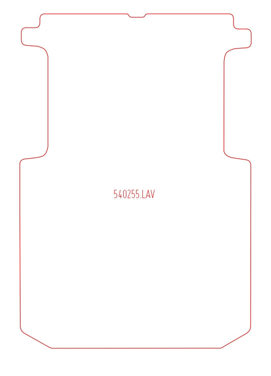 Laadvloermat Renault Trafic (2001-2014)