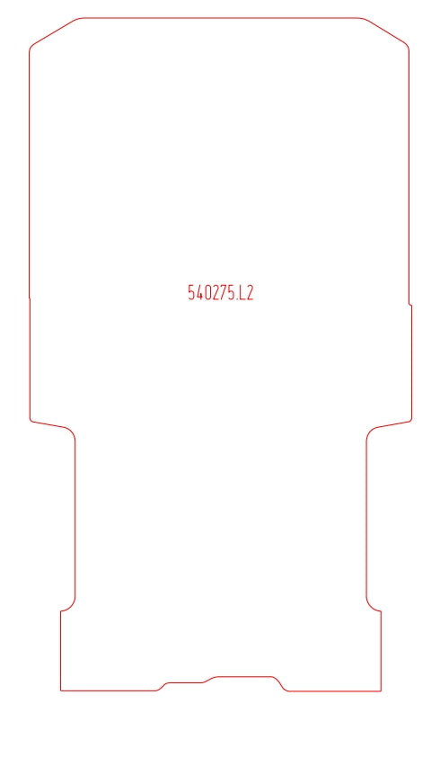 Laadvloermat Nissan Primastar (2022-Heden)