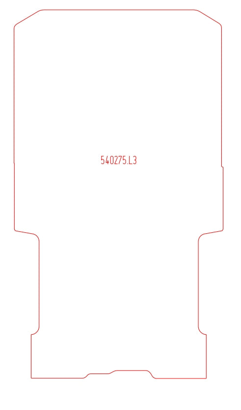 Laadvloermat Nissan NV300 (2017-Heden)