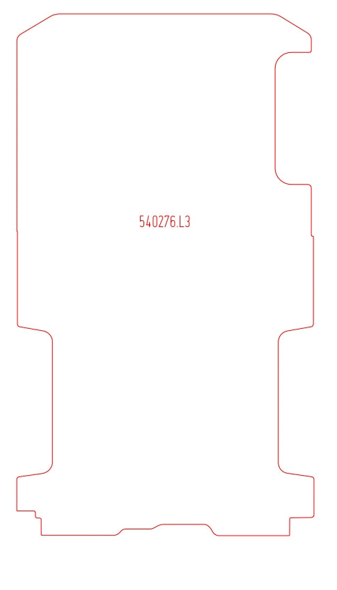 Laadvloermat Renault Trafic (2014-Heden)