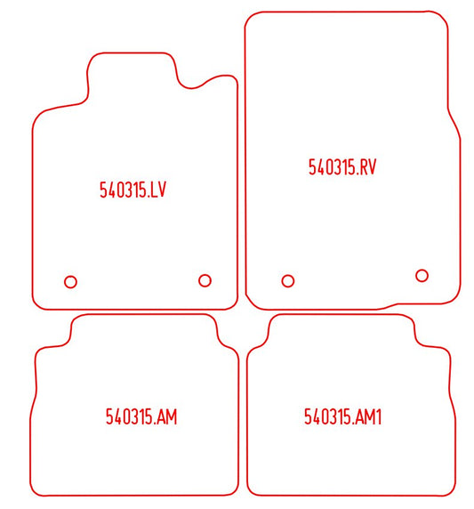 Automatten Opel Signum (2003-2008)