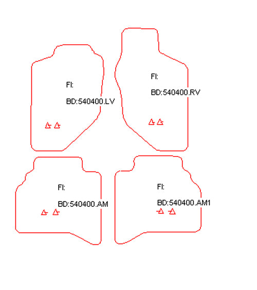 Automatten Opel Frontera B / Frontera B Sport (1998-2004)