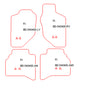 Automatten Opel Frontera B / Frontera B Sport (1998-2004)
