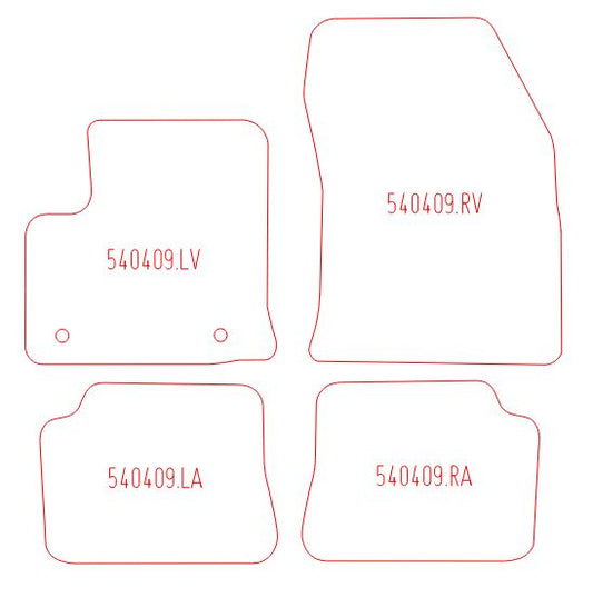 Automatten Opel E-Mokka (2020-Heden)