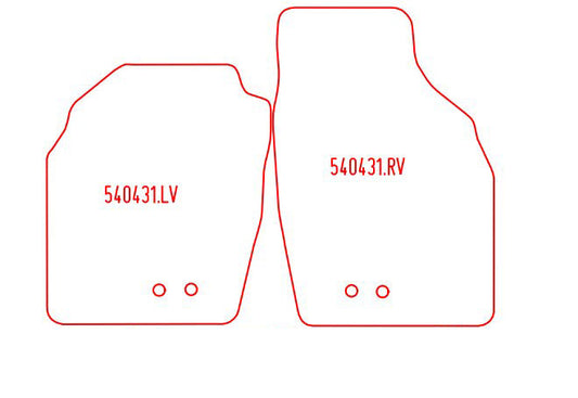 Automatten Opel Agila A (2000-2008)