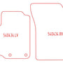 Automatten Opel Agila B (2008-2014)