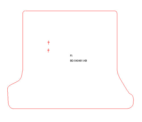 Kofferbakmat Opel Monterey (1992-1998)