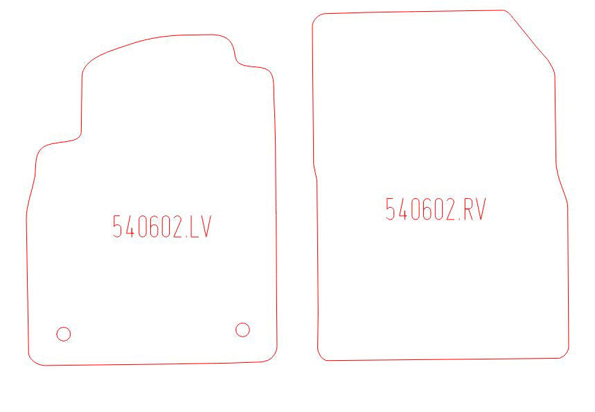 Automatten Opel Cascada (2013-2019)