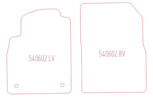 Automatten Opel Cascada (2013-2019)