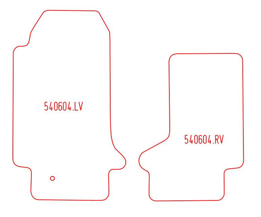 Automatten Opel GT (2007-2009)