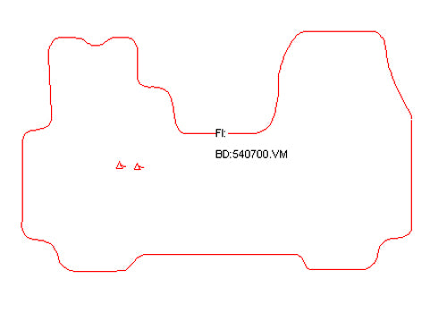 Automatten Opel Vivaro (A) Bestelwagen / Vivaro (A) (dubbel cabine) Bestelwagen / Vivaro (A) Combi mpv (2001-2014)