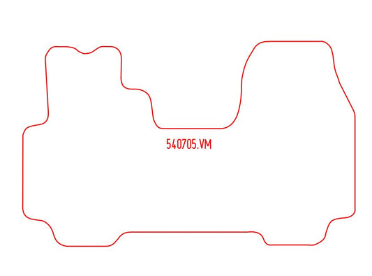 Automatten Renault Trafic Passenger (2001-2014)