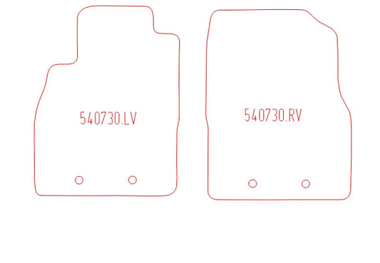 Automatten Opel Ampera (2011-2016)