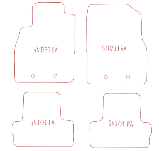 Automatten Opel Ampera (2011-2016)