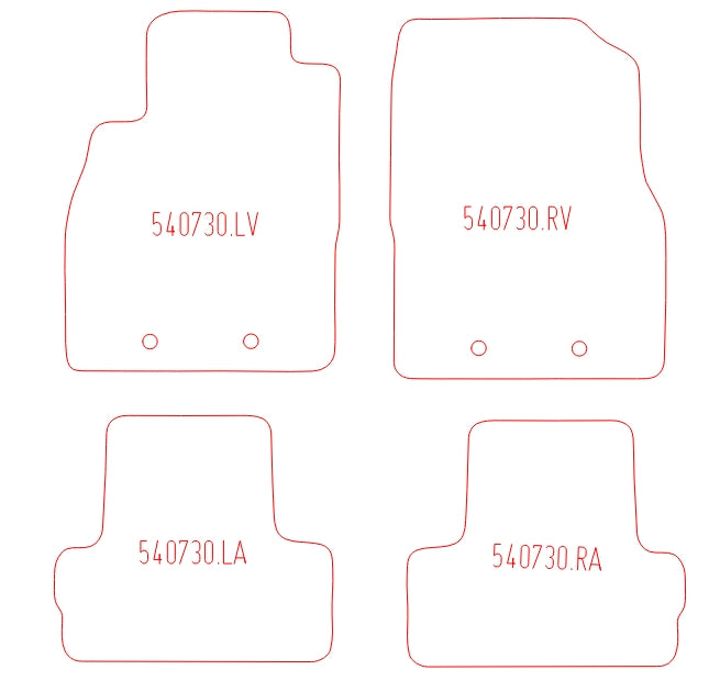 Automatten Opel Ampera (2011-2016)