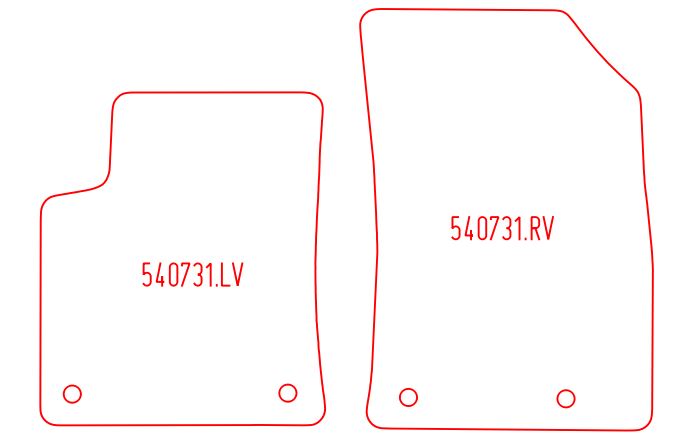 Automatten Citroen C3 Aircross (2017-Heden)