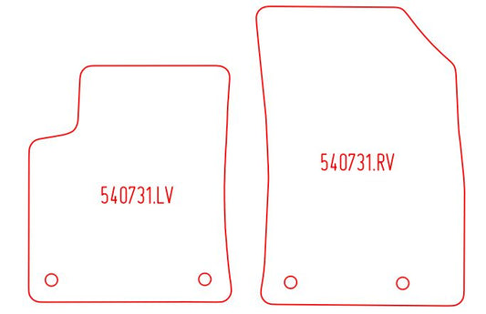 Automatten Citroen C3 Aircross (2017-Heden)