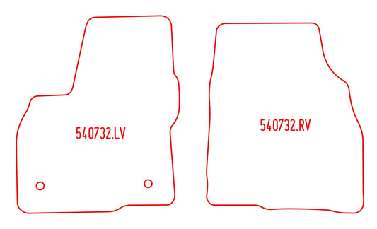 Automatten Opel Ampera-e (2017-Heden)