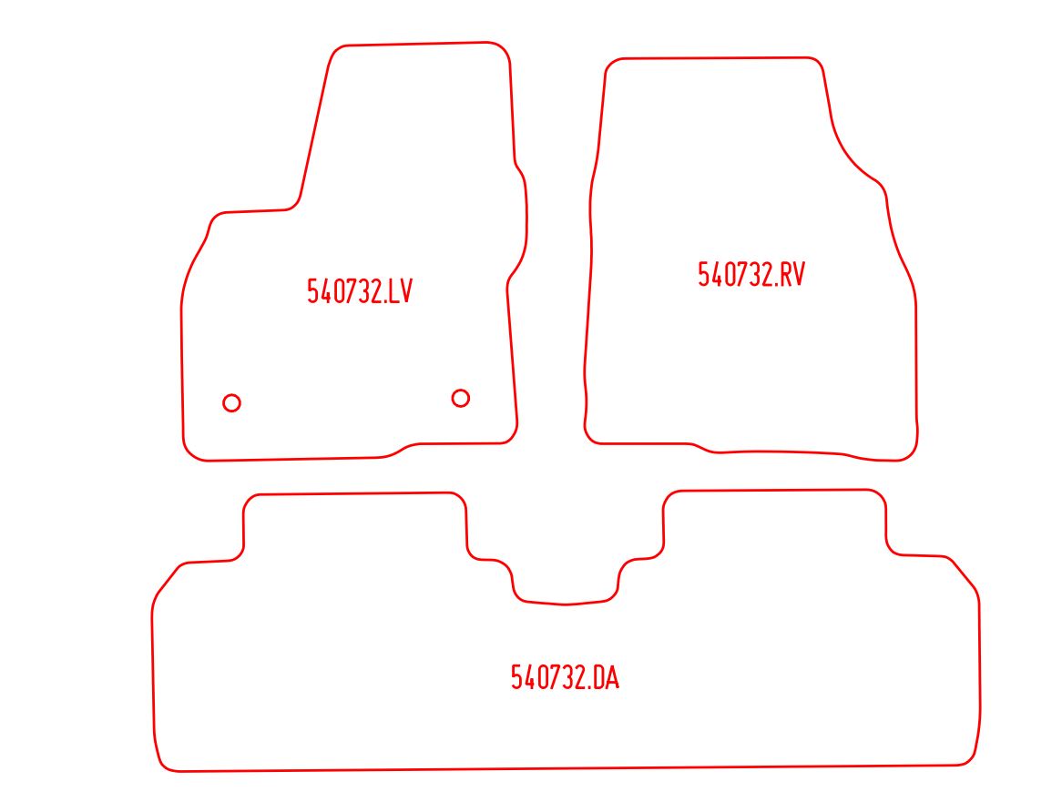 Automatten Opel Ampera-e (2017-Heden)