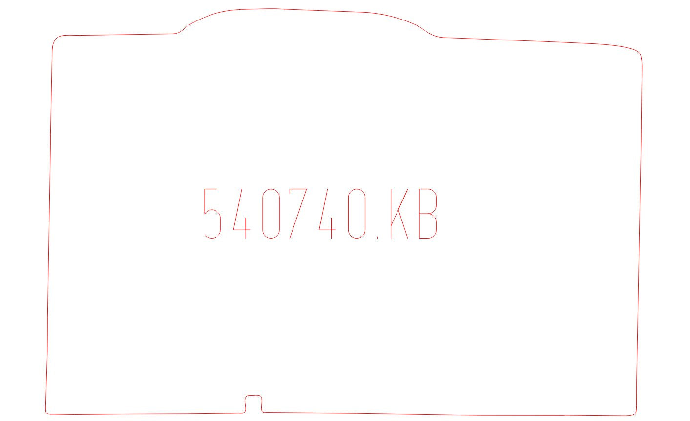 Kofferbakmat Opel Corsa D (2006-2014)