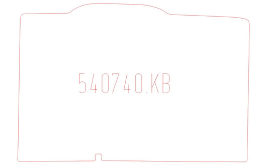Kofferbakmat Opel Corsa D (2006-2014)