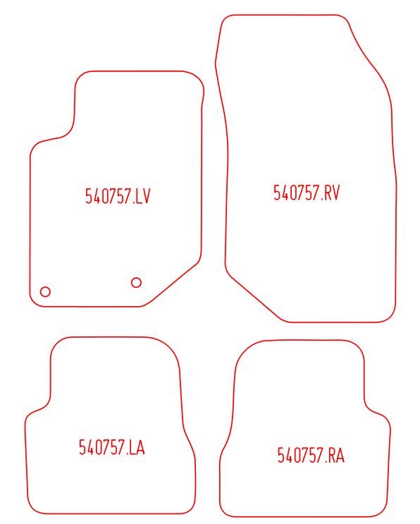 Automatten Opel Mokka (2021-Heden)