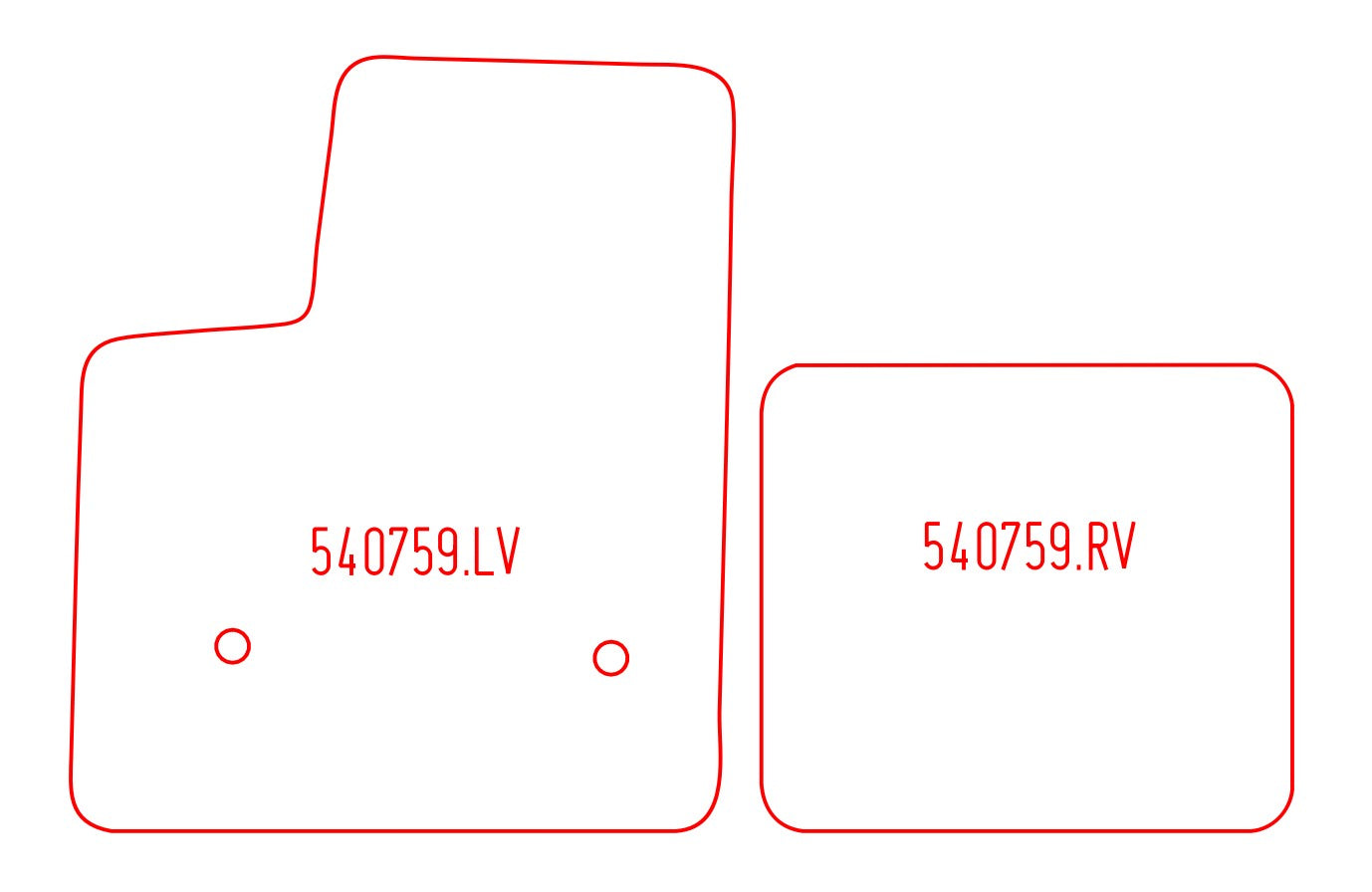 Automatten Opel Rocks-E (2020-Heden)