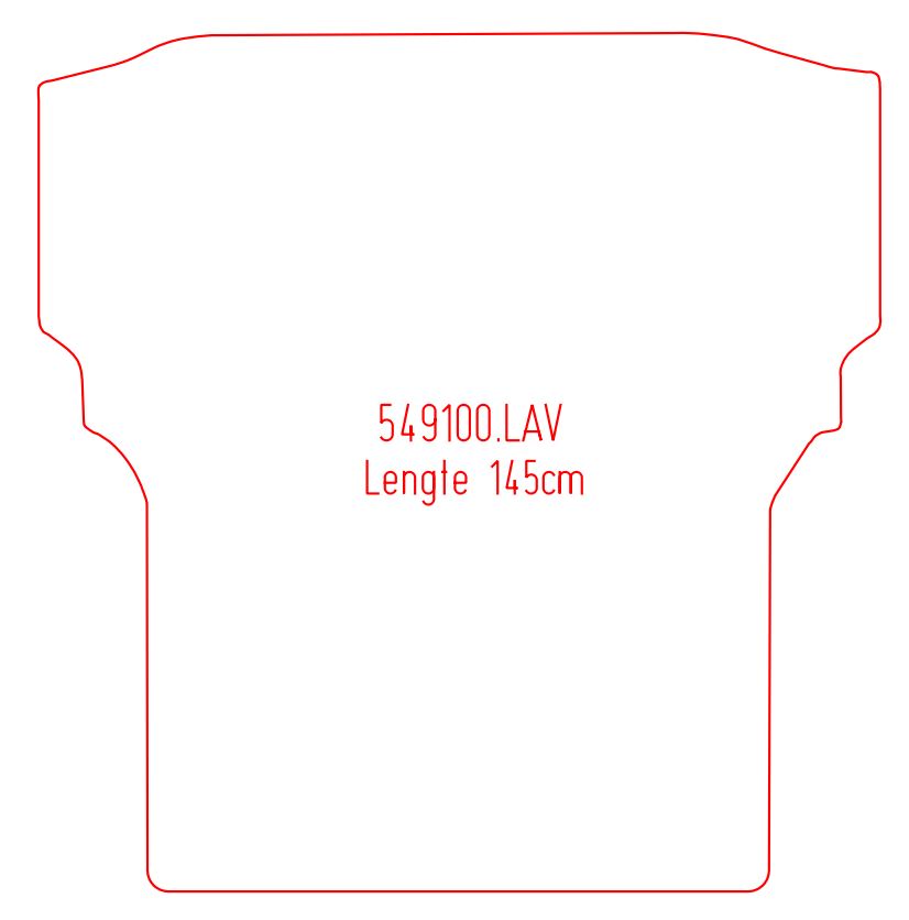 Laadvloermat Peugeot Bipper (2009-Heden)