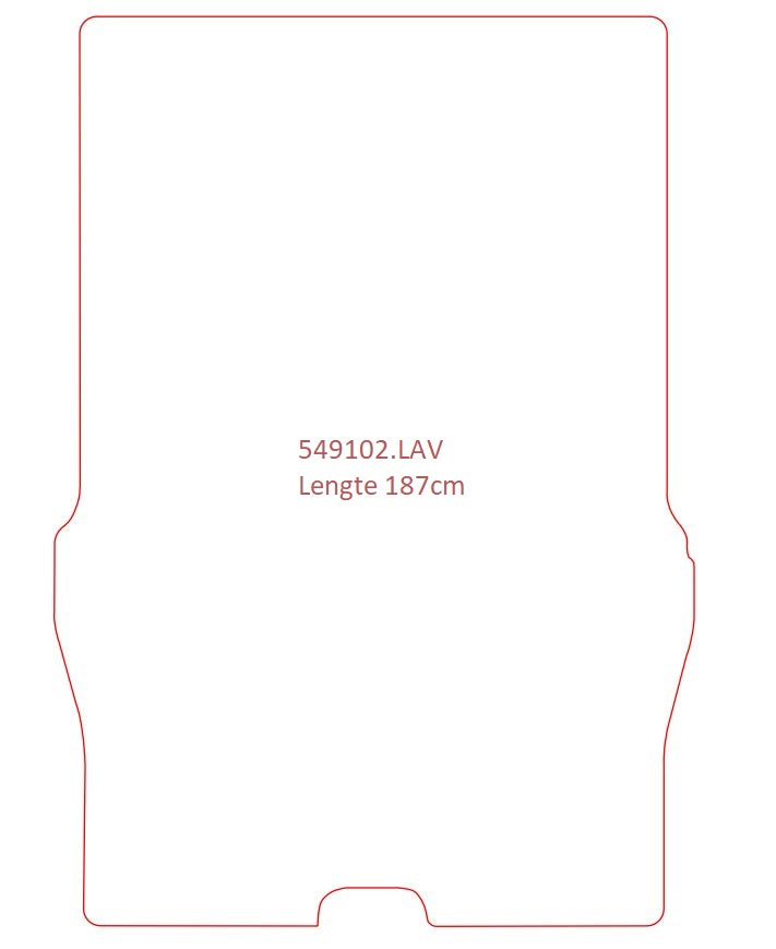 Laadvloermat Peugeot Partner (2008-2018)