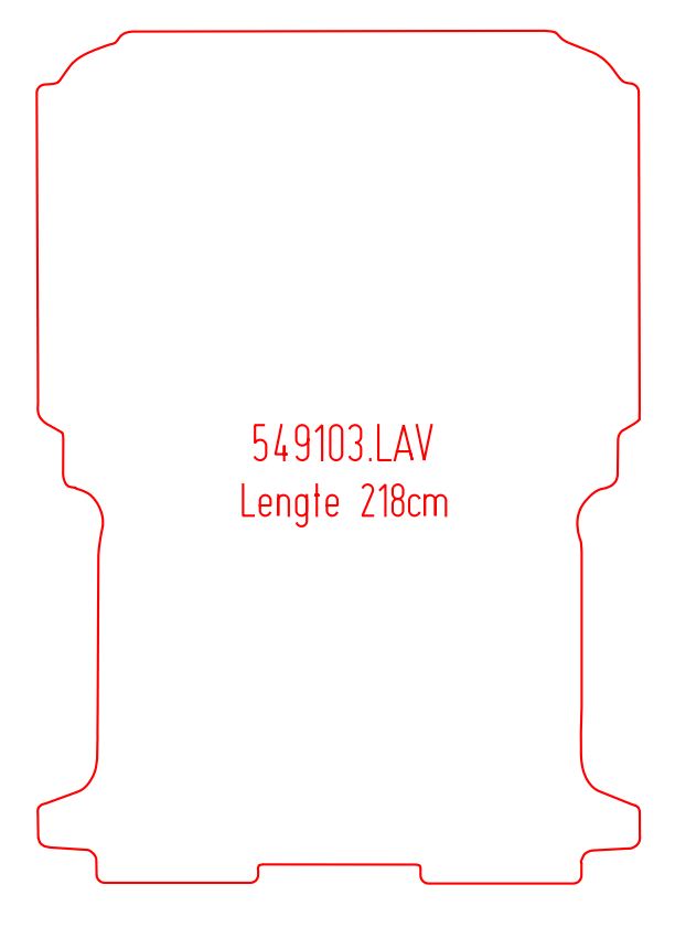 Laadvloermat Peugeot Expert (2007-2016)