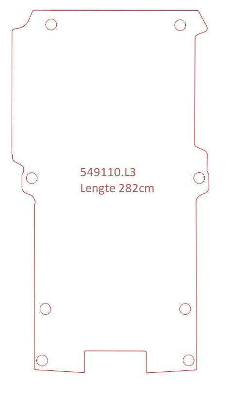 Laadvloermat Fiat E-Scudo (electrisch) / Scudo (2022-Heden)