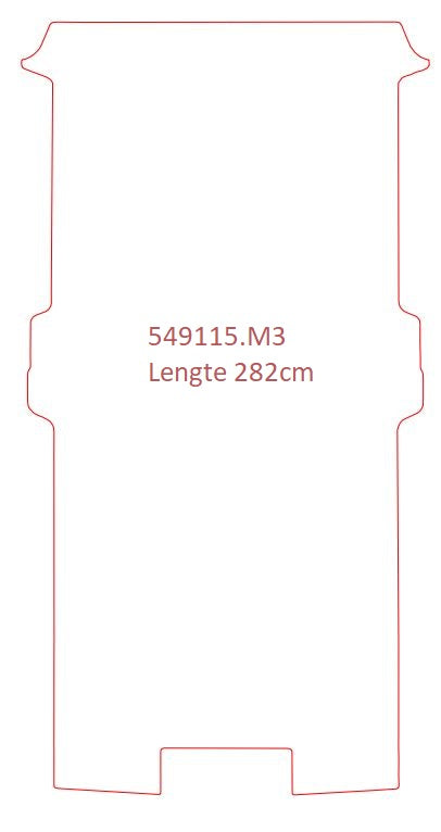 Laadvloermat Fiat E-Scudo (electrisch) / Scudo (2022-Heden)