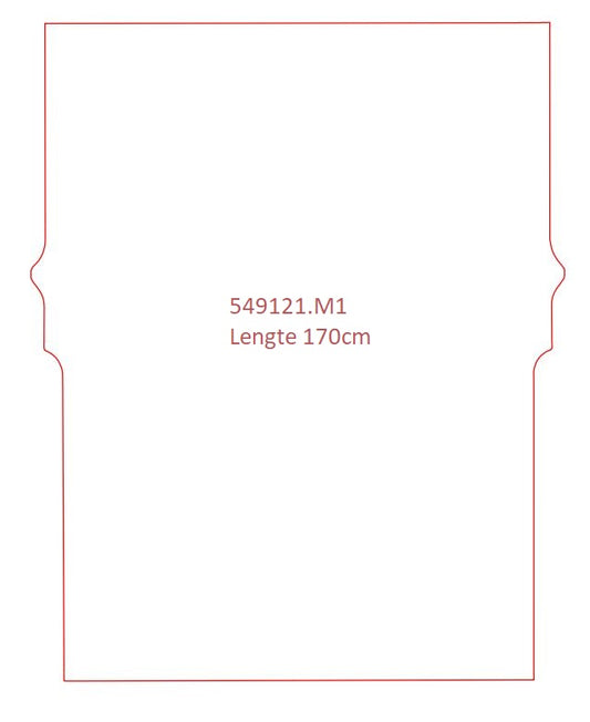 Laadvloermat Citroen Berlingo (ook e-Berlingo) (2018-Heden)