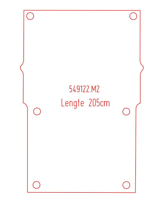 Laadvloermat Fiat Doblo (2023-Heden)